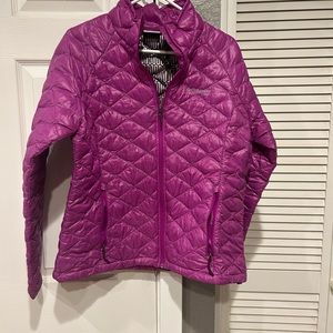 Columbia Thermal Coil Purple Quilted Packable Jacket X-Large
